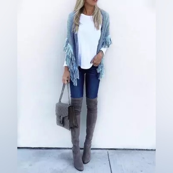 Steve Madden Over the Knee Stretch Boots - Picture 7 of 8